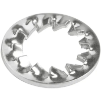 Шайба М3 DIN 6798 / ГОСТ 10463-81 форма J нержавеющая сталь А2