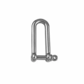 Скоба такелажная D-образная удлиненная АРТ 8259 нержавеющая сталь А4